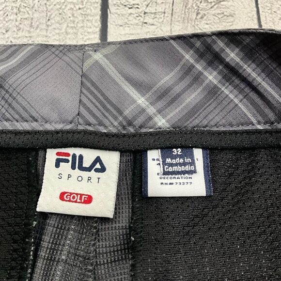 FILA Plaid Shorts - Picture 3 of 3